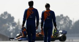 McLaren Carlos Sainz Lando Norris