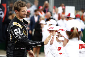 Romain Grosjean, Silverstone, Haas F1 Media