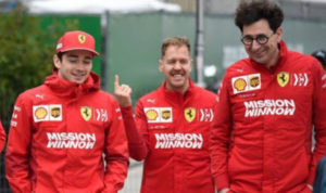 leclerc vettel e binotto
