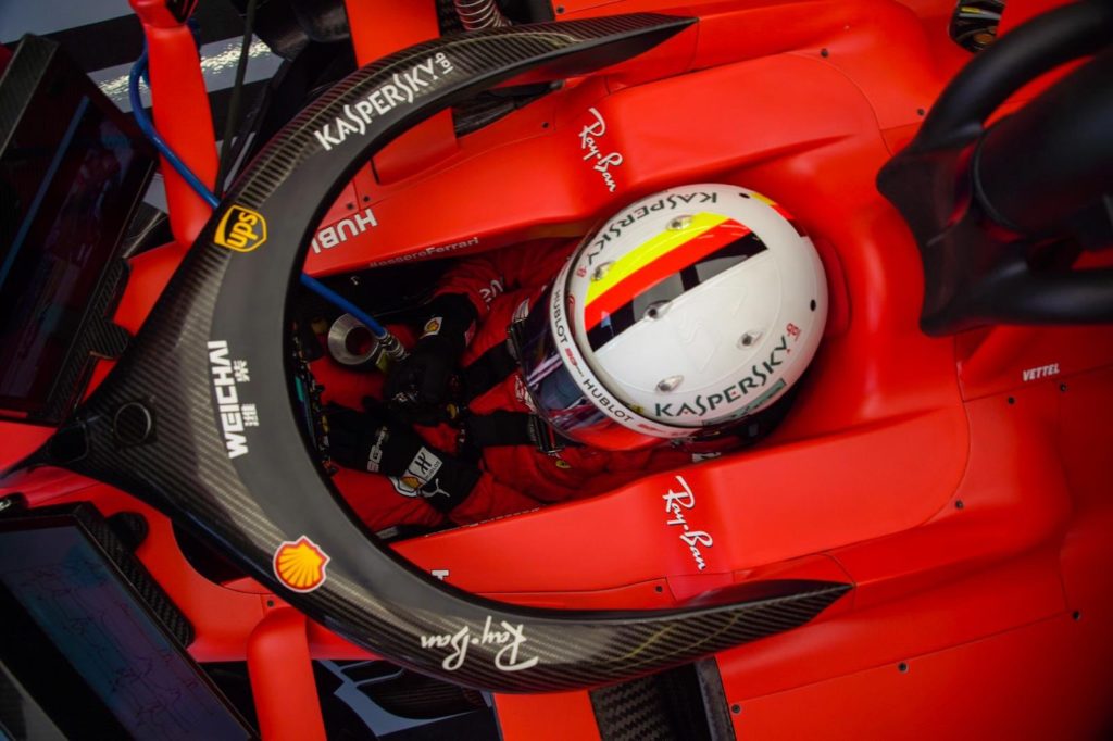 vettel silverstone 2019