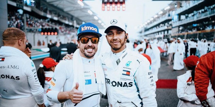 Fernando Alonso Lewis Hamilton