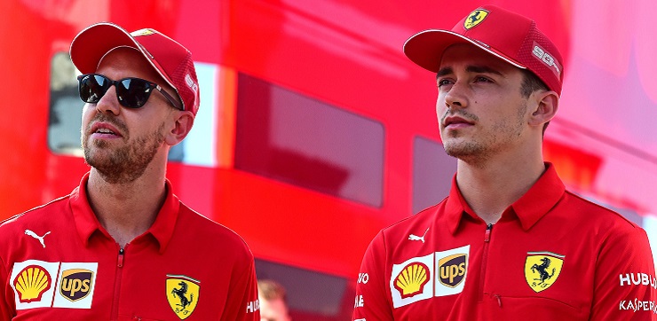 Ferrari Vettel Leclerc