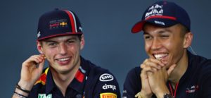 Red Bull Albon Verstappen