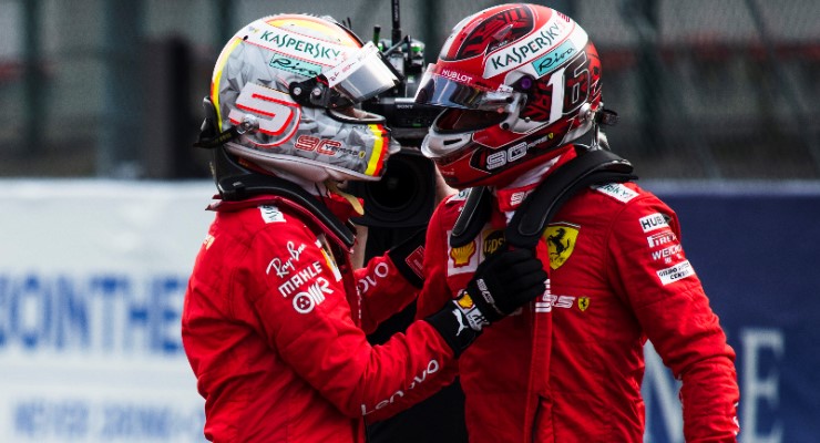 Leclerc Vettel