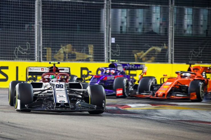 Antonio Giovinazzi GP Singapore