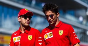 Ferrari Vettel Leclerc