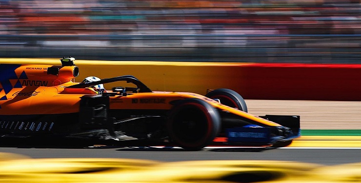 Lando Norris GP Belgio 2019