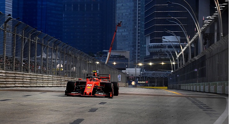 Gp Singapore griglia di partenza