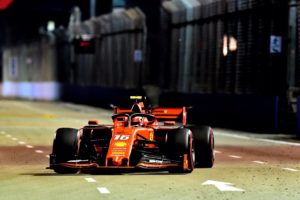 leclerc pole singapore