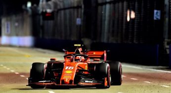 GP Singapore, super Leclerc in pole. Battuti Hamilton e Vettel