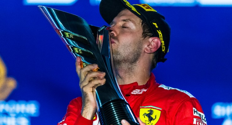 ordine d'arrivo GP Singapore 2019 Vettel