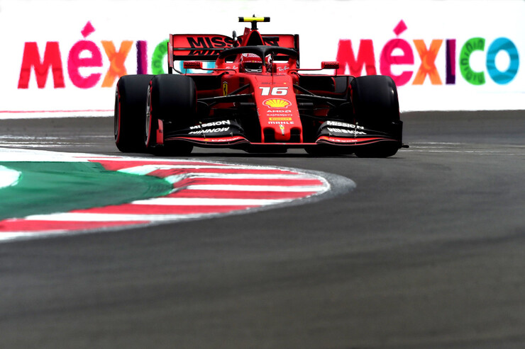 Charles Leclerc GP Messico Ferrari