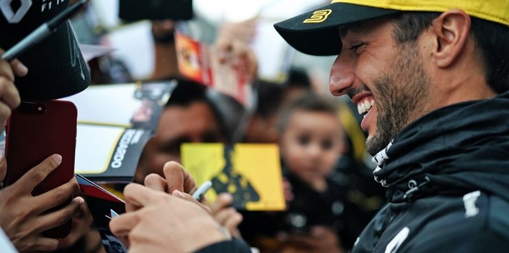 Daniel Ricciardo GP Messico Renault