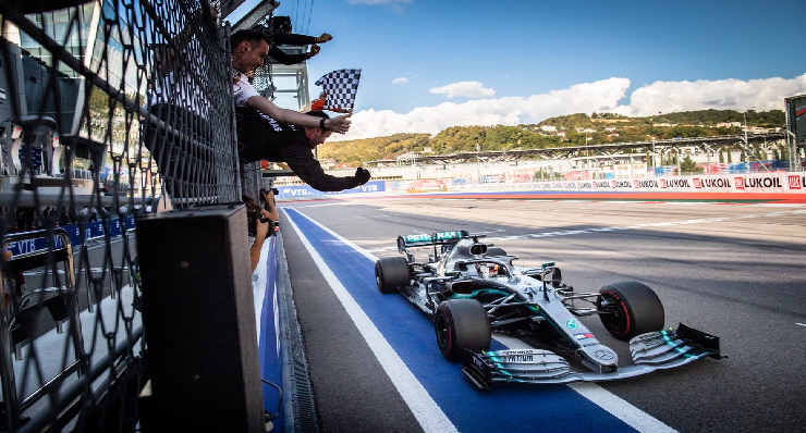 Mercedes Russia GP