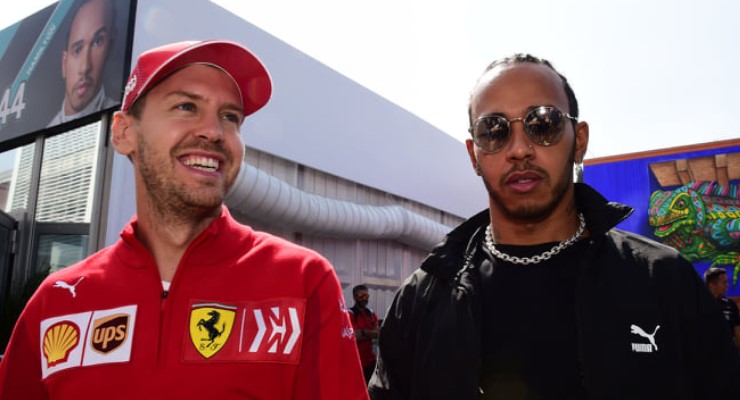 Vettel Hamilton GP Messico