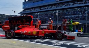 Ferrari Vettel ritiro a Sochi