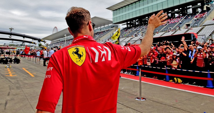 GP GIAPPONE F1/2019 - VETTEL GIOVEDÌ 10/10/2019