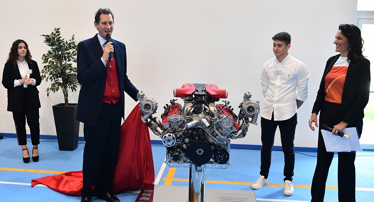 John Elkann, Ferrari,