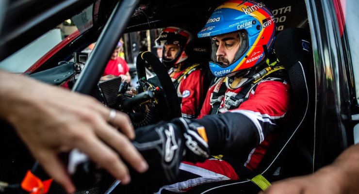 Alonso Coma test Abu Dhabi