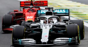 Hamilton Leclerc GP Brasile 2019