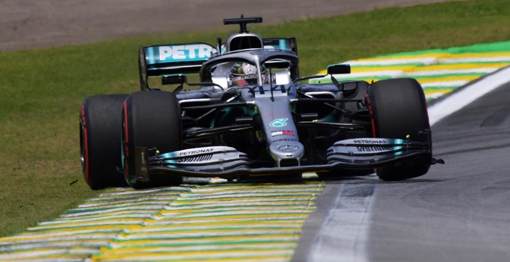 Mercedes, Hamilton, 2019 Brazilian Grand Prix, Saturday - LAT Images