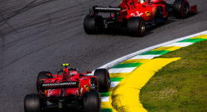 GP Brasile Leclerc e Vettel