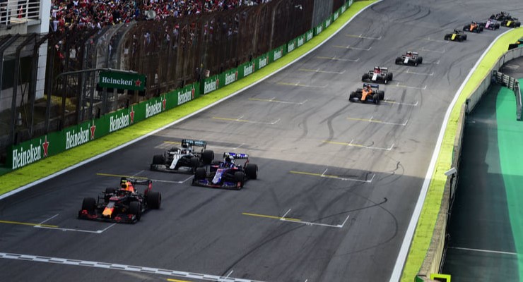 L'ordine di arrivo del GP del Brasile 2019