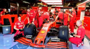 ferrari sf90 test abu dhabi 2019