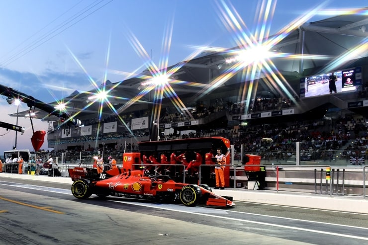 Charles Leclerc GP Abu Dhabi