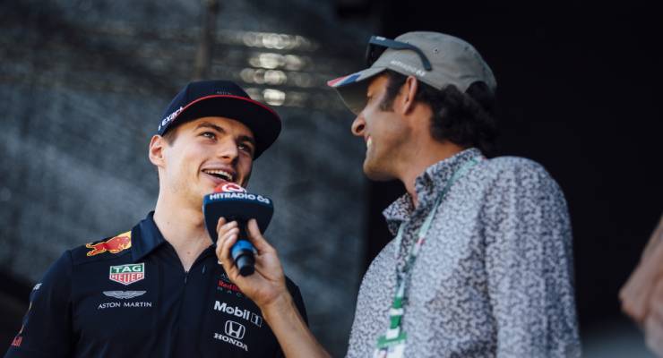 Max Verstappen giornalisti