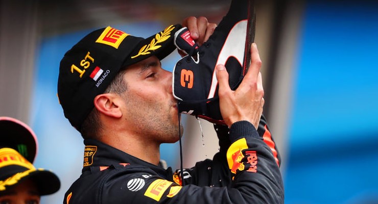 Ricciardo shoey