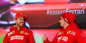 Vettel e Leclerc