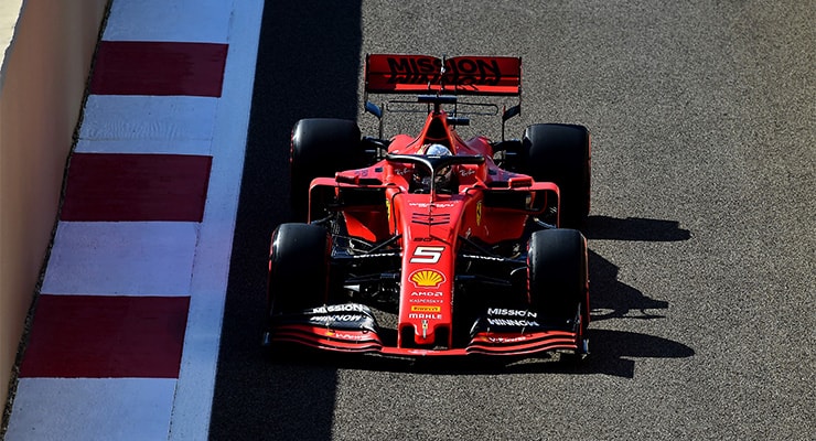 ferrari test 2020