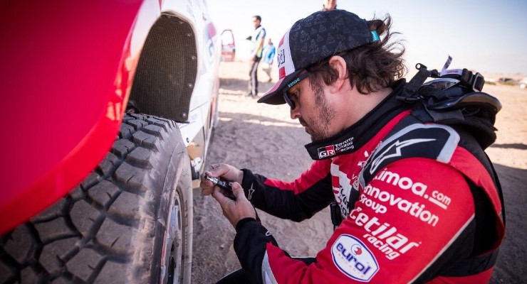 Alonso seconda tappa Dakar
