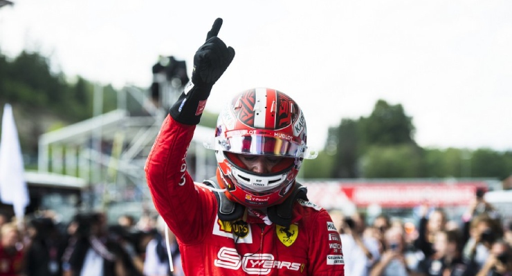 Charles Leclerc, GP Belgio 2019