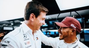 Toto Wolff Lewis Hamilton