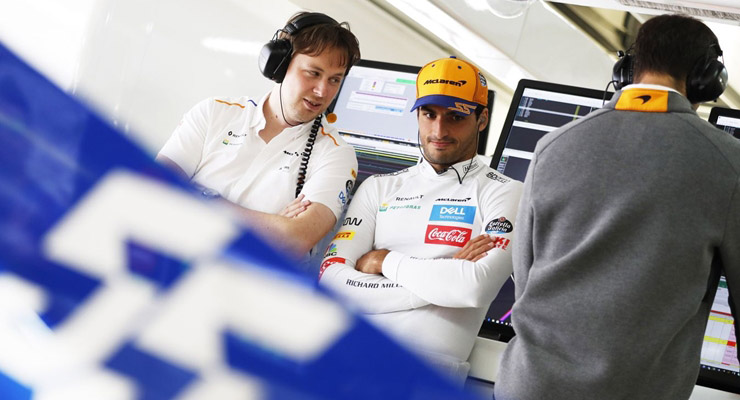 McLaren Carlos Sainz