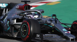 Lewis Hamilton Mercedes Test F1 Barcellona