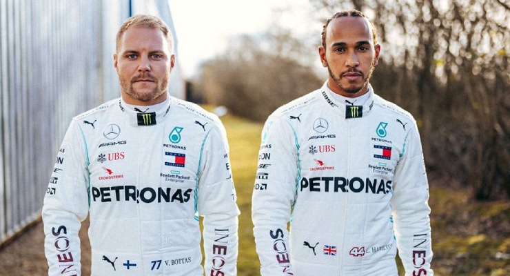 Lewis Hamiton e Valtteri Bottas - Mercedes 2020