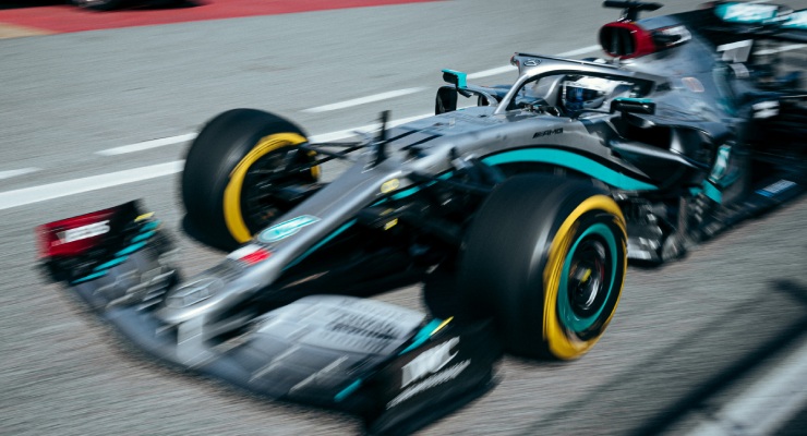 Mercedes Bottas Test Barcellona 2020