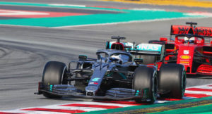 Mercedes Ferrari F1 Test Barcellona
