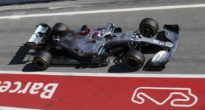 Mercedes Test Barcellona 2020