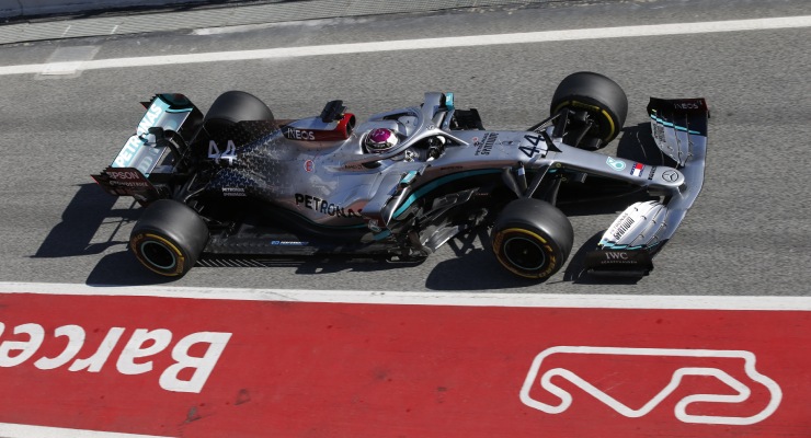 Mercedes Test Barcellona 2020