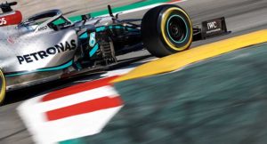 Mercedes Test Barcellona