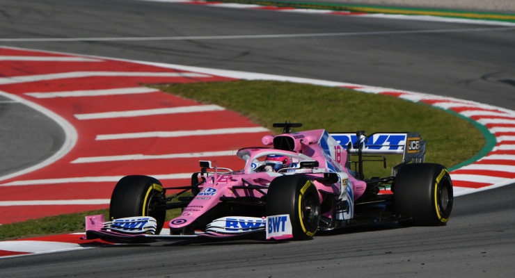 Racing Point Test Barcellona 2020