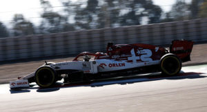 Raikkonen Test Barcellona