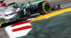 mercedes test barcellona 2020