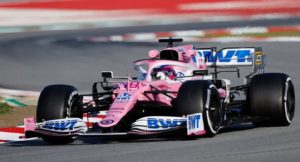 racing point f1 2020 test barcellona