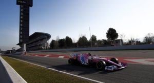 racing point test barcellona 2020