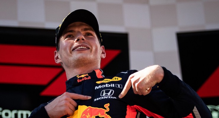 Verstappen Podio